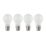 Sylvania Toledo B22 GLS LED Light Bulb Frosted 806lm 7W 4 Pack