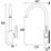 Bristan Maple Easyfit Mono Sink Mixer Chrome-Plated 1 Pair