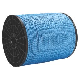 Essentials Twisted Rope Blue 6mm x 500m