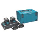 Makita 197627-6 18V 5.0Ah Li-Ion LXT Batteries & Charger Kit 5 Piece Set