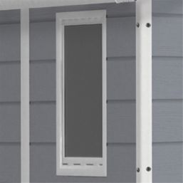 Keter Manor 6' x 5' (Nominal) Apex Resin Shed Grey