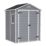 Keter Manor 6' x 5' (Nominal) Apex Resin Shed Grey