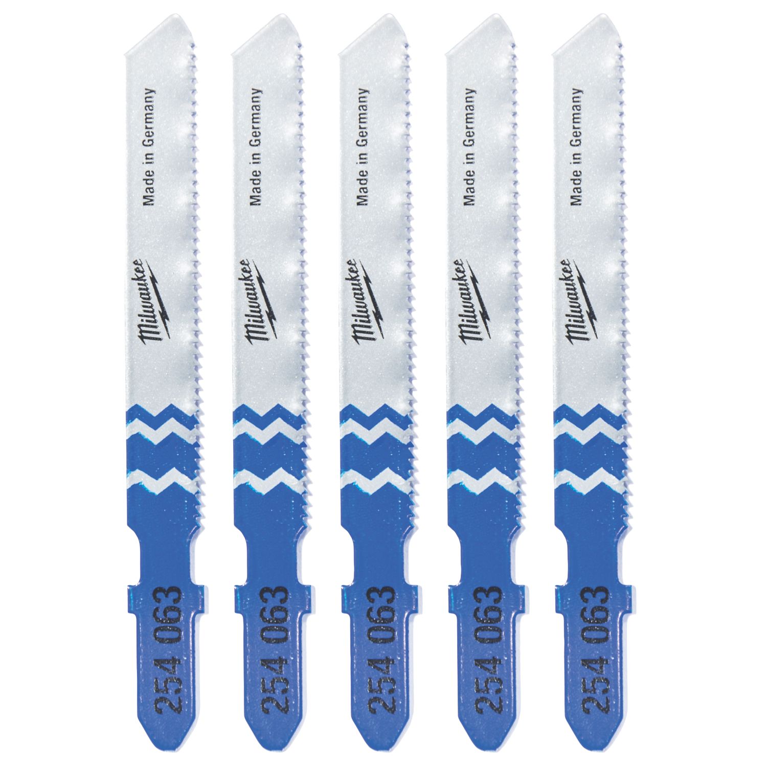Milwaukee 4932254063 Multi-Material Jigsaw Blades 55mm 5 Pack (665HH)