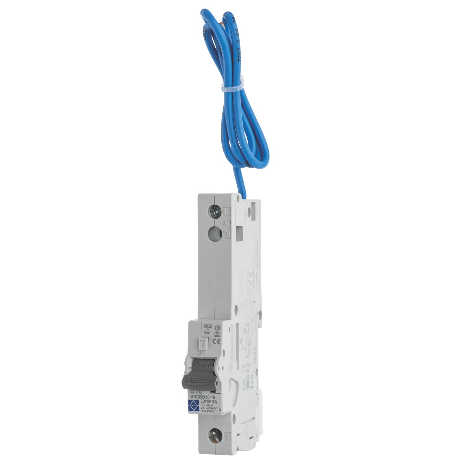 Lewden 10A 30mA Type A SP B Curve RCBO (665HM)