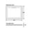 Mira Flight Level Rectangular Shower Tray White 1000mm x 800mm x 25mm