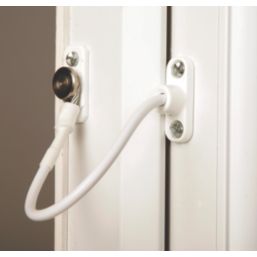 Jackloc The Perma Window Restrictor White 200mm