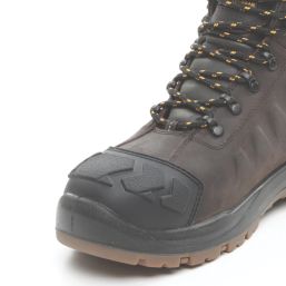 DeWalt Hadley    Safety Boots Brown Size 11