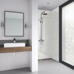 Splashwall  Laminate Bathroom Wall Panel Gloss Star Dust 2440mm x 1200mm x 11mm