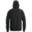 Snickers 2895 Logo Full Zip Hoodie Black Small 36" Chest