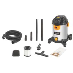 Titan TTB776VAC 1400W 30Ltr  Wet & Dry Vacuum 220-240V