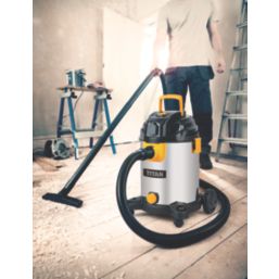 Titan TTB776VAC 1400W 30Ltr  Wet & Dry Vacuum 220-240V