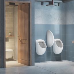 Armitage Shanks Commercial Line Urinal Divider Ceramic White