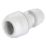 Hep2O  Plastic Push-Fit Reducing Keyless Coupler 15mm x 22mm