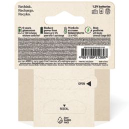 GP Batteries Recyko Rechargeable C 1.2V Ni-MH Batteries 2 Pack