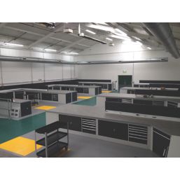 Ecotile E500/7 Interlocking Floor Tiles Green 7mm 4 Pack