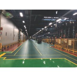 Ecotile E500/7 Interlocking Floor Tiles Green 7mm 4 Pack