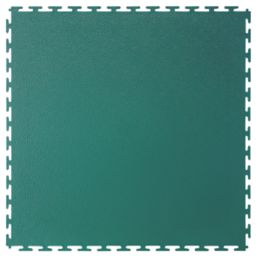 Ecotile E500/7 Interlocking Floor Tiles Green 7mm 4 Pack