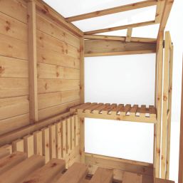 Mercia Traditional Tall Wall 5' 6" x 2' 6" (Nominal) Timber Greenhouse