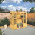 Mercia Traditional Tall Wall 5' 6" x 2' 6" (Nominal) Timber Greenhouse