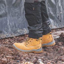 DeWalt Titanium   Safety Boots Honey Size 7