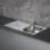 Essentials  1 Bowl Stainless Steel Kitchen Sink & Drainer  860mm x 500mm
