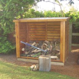 Shire  6' x 3' (Nominal) Timber Log Store