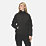Regatta Dover Womens Fleece-Lined Waterproof Jacket Black Size 8