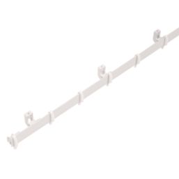 Rigid Curtain Track White 2.5m