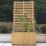 Forest Living Screen Rectangular Garden Planter Natural Timber 900mm x 390mm x 1800mm