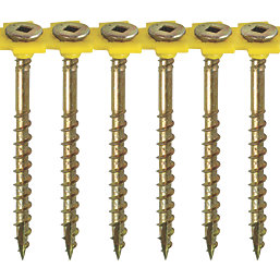 Timco  Square Double-Countersunk Reverse Thread Collated Self-Tapping Flooring Screws 4.2mm x 55mm 1000 Pack