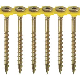 Timco  Square Double-Countersunk Reverse Thread Collated Flooring Screws 4.2 x 55mm 1000 Pack