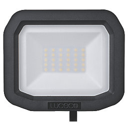 Luceco Castra Outdoor LED Floodlight Black 20W 2200lm