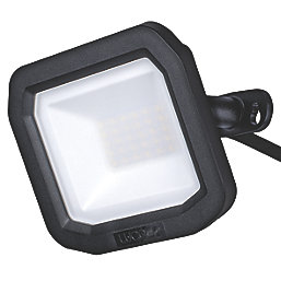 Luceco Castra Outdoor LED Floodlight Black 20W 2200lm