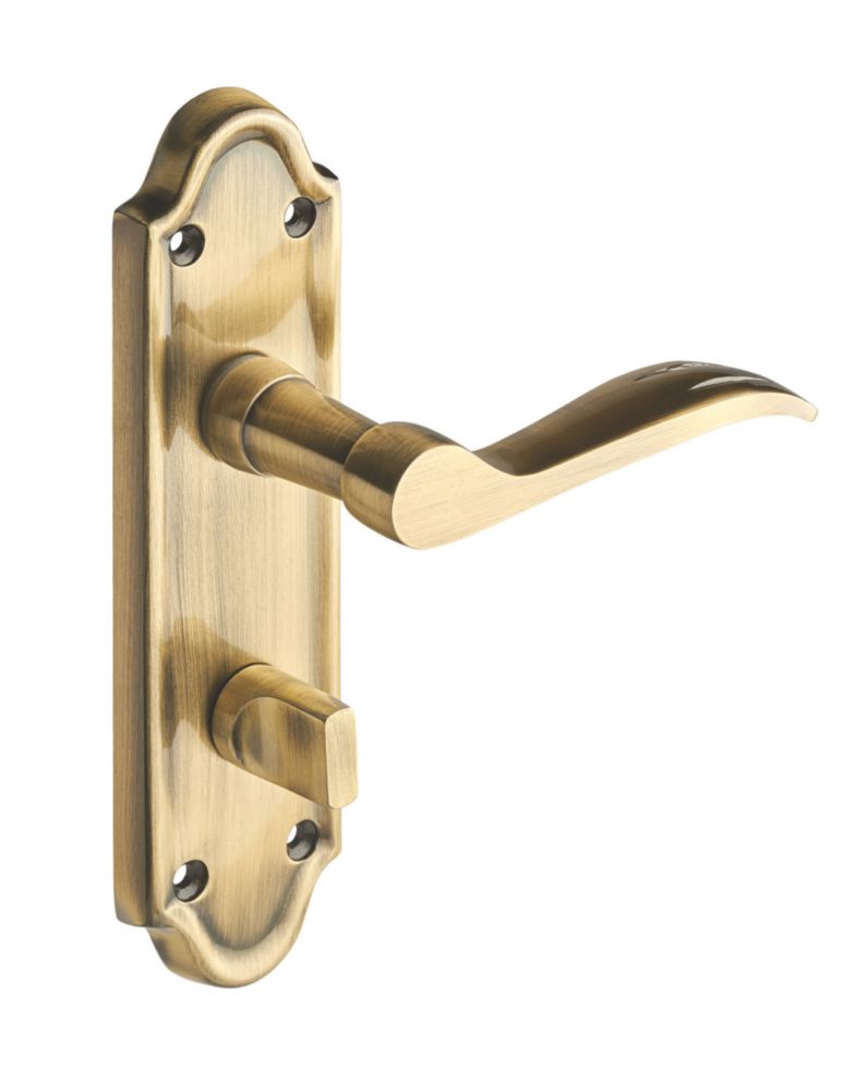 Designer Levers Kennington Fire Rated Lever Bathroom Door Handle Pair ...