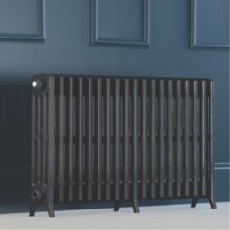 Arroll Edwardian 650mm x 1142mm 5320BTU Anthracite Horizontal Designer Radiator