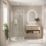 Mira Decor White 10.8kW  Manual Dual Outlet Electric Shower