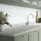 Wilsonart Matt Grey Wood Effect Laminate Upstand 3000mm x 100mm x 20mm