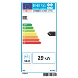 Viessmann Vitodens 100-W ZK06233 Gas/LPG System Boiler Vito Pearl White