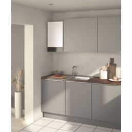 Viessmann Vitodens 100-W ZK06233 Gas/LPG System Boiler Vito Pearl White