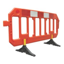 Melba Swintex 2Gatebar2.00 Traffic & Pedestrian Barrier Orange 2000mm