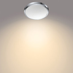 Philips Doris LED Ceiling Light Chrome 17W 1500lm