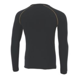 Site Kukl Long Sleeve Base Layer Top Black X Large 38" Chest