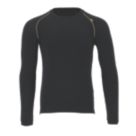 Site Kukl Long Sleeve Base Layer Top Black X Large 38" Chest