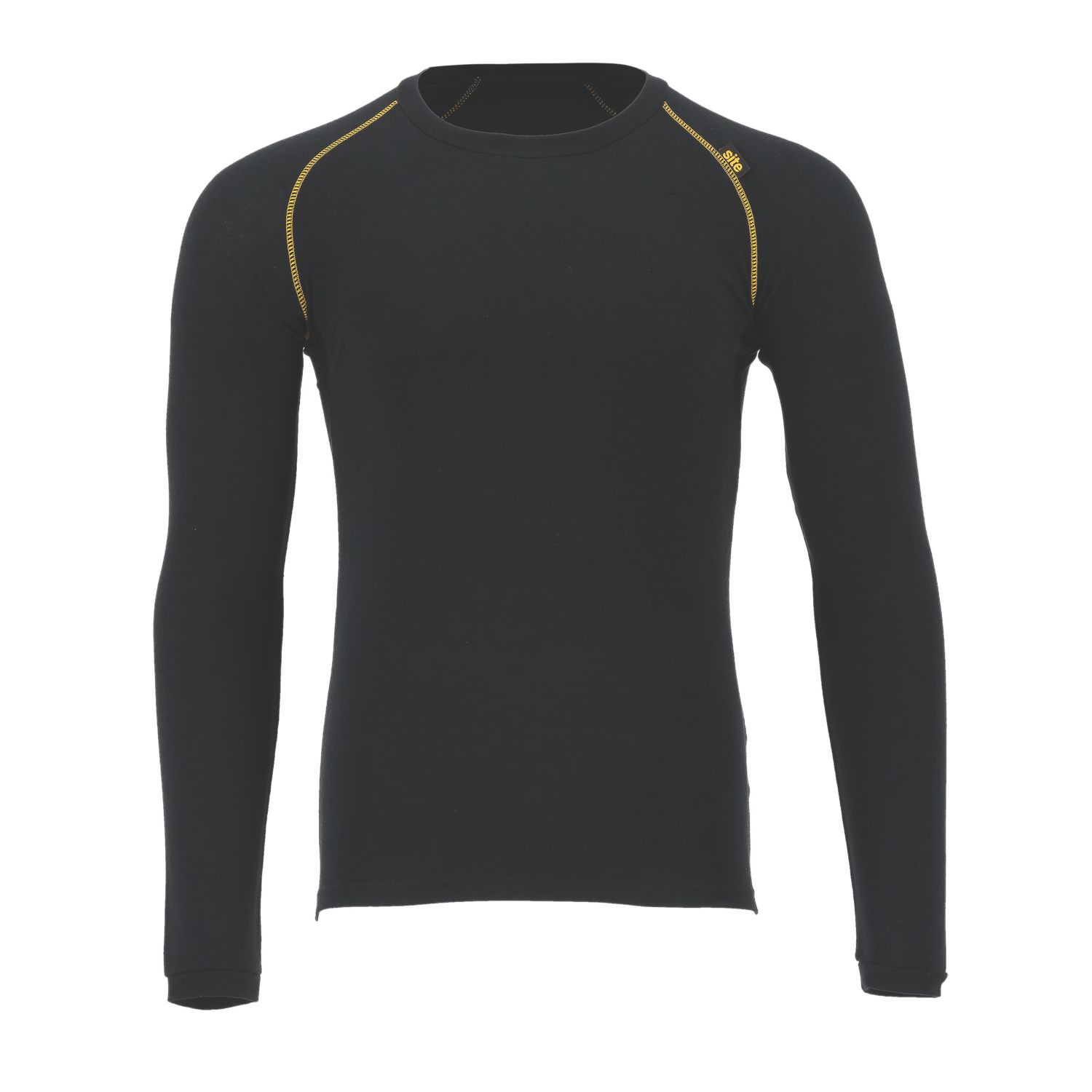 Site Kukl Long Sleeve Base Layer Top Black X Large 38" Chest (666RT)
