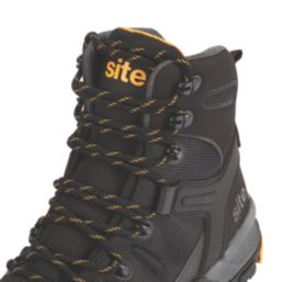 Site Densham Size 12  Black   Safety Boots