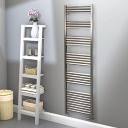 Towelrads 1800mm x 500mm 2805BTU Grey / Silver Flat Designer Towel Radiator