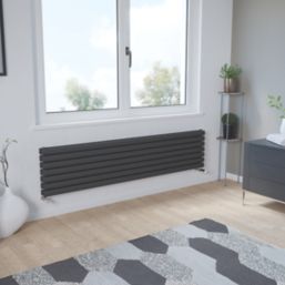 Ximax Fortuna 410mm x 1800mm 4573BTU Anthracite Horizontal Designer Radiator