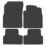 Car Mat Co. Vauxhall Astra J 2010 - 2015 Rubber Car Mats 4 Piece Set