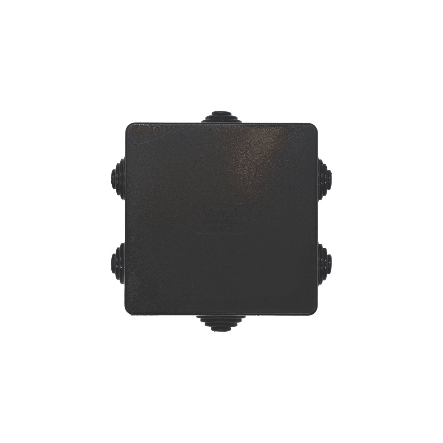 Vimark 6-Entry Square Junction Box with Knockouts 88mm x 45mm x 88mm (666YE)