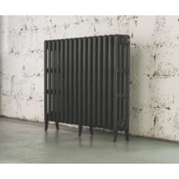 Arroll 760mm x 874mm 4340BTU Pewter Cast Iron 4 Column Radiator